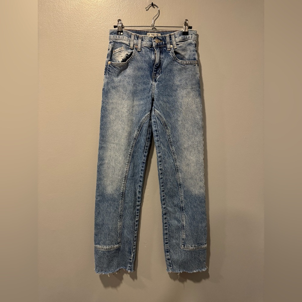 We The Free Blue Straight Leg Jeans